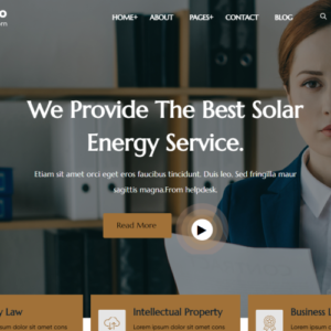 Decisio - Law Firm and Attorney Wordpress Theme.
