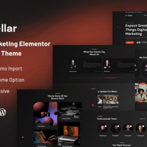 Dellar - Digital Marketing Elementor WordPress Theme