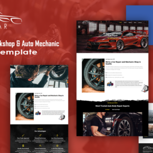 Deluxcar - Car Repair Workshop & Auto Mechanic WordPress Theme