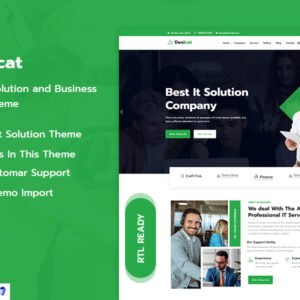 Desicat - IT Solution And Business Services WordPress Theme