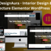DesignAura - Interior Design & Architecture Elementor WordPress Theme