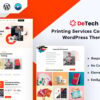 Detech - Printing WordPress Theme