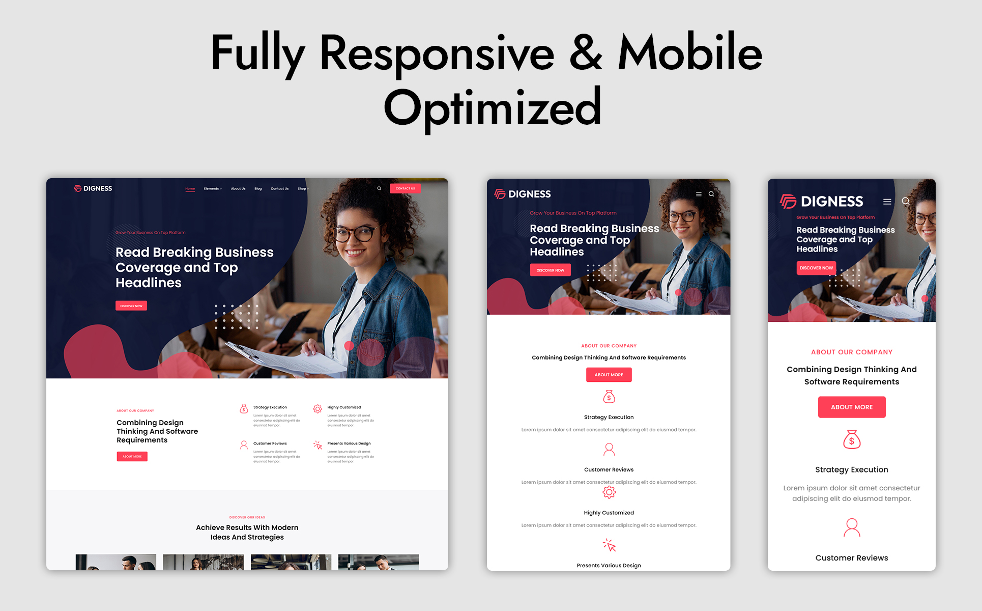 Digness - Consulting Business WordPress Theme