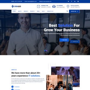 Drago-IT Solution & Business Services WordPress Theme