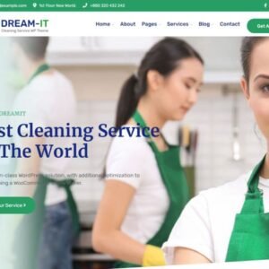 DreamIT - Cleaning Service WordPress Theme