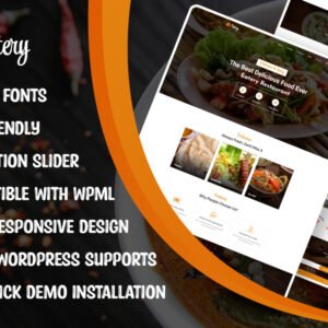 Eatery - Restaurant WordPress Theme