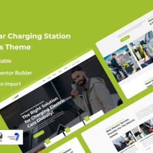 Ecarif - Car Charging Station WordPress Theme