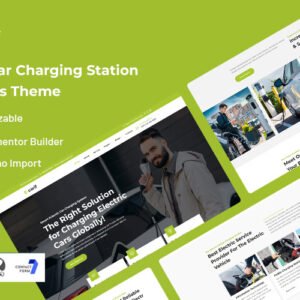 Ecarif - Car Charging Station WordPress Theme