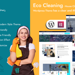 Eco Cleaning - House Cleaning Companies Wordpress Theme