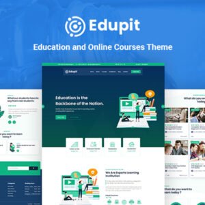 Edupit - Education LMS Responsive WordPress Theme