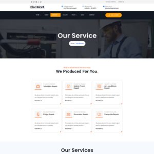 Elecmart- Repair Multi-Service WordPress Theme