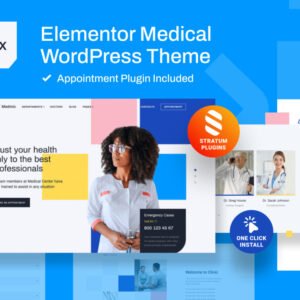 Elementor Medical WordPress Theme - Medmix