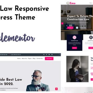 Emon - Lawyer and Law Firm WordPress Theme