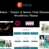 Enkar - Tennis & Sports Club Elementor WordPress Theme