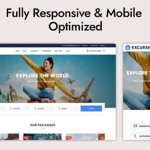 Excursion - Tour and Travel WordPress Theme