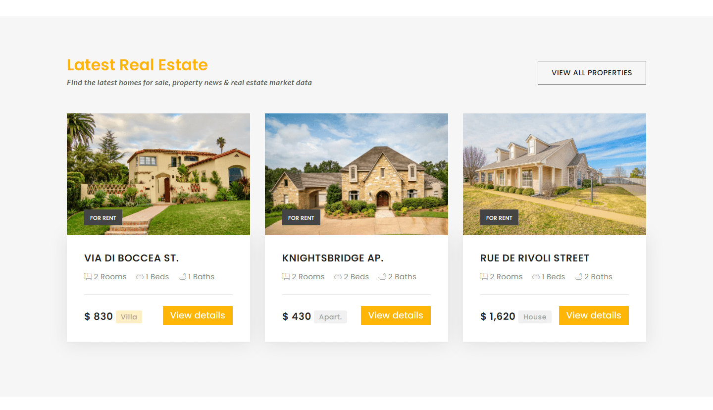 ExpertEstate Real Estate WordPress Theme