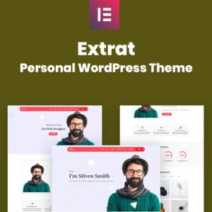 Extrat - Personal Portfolio Responsive WordPress Theme