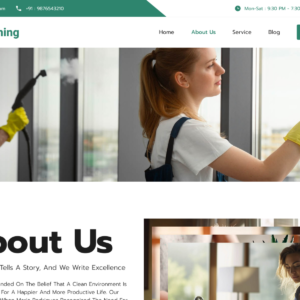 EZ Cleaning– Powerful WordPress Theme for Cleaning Companies