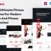 EZ Fitness-The Ultimate Fitness Wordpress Responsive Theme for Modern Gym and Fitness Websites