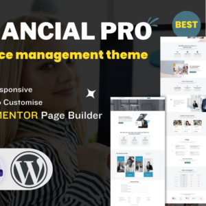 Financialpro Finance Management Responsive WordPress Theme