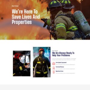 Firebrig - Security and Fire Department WordPress Theme