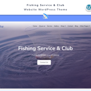Fiske - Fishing Service and Club Elementor WordPress Theme