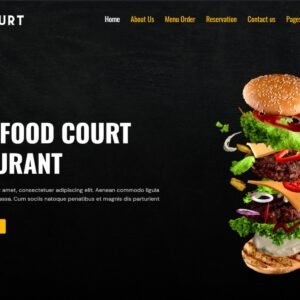 Foodcourt - Fast food & Restaurants WordPress theme