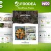Foodea - Organic Food WordPress Elementor Template