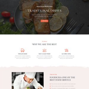 Foodicha - Sea Food Restaurant Elementor Wordpress Responsive Theme