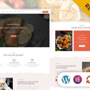 Foodicha - Sea Food Restaurant Elementor Wordpress Responsive Theme