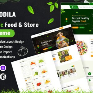 Foodila- Organic Food & Store WordPress Theme