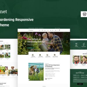 Gardenet - Gardening Responsive WordPress Theme