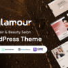 Glamour - Hair and Beauty Salon WordPress Theme