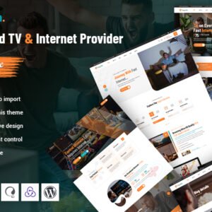 Gogrin - Broadband TV and Internet Provider WordPress Theme