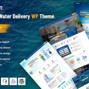 Gogrin - Drinking Water Delivery WordPress Theme