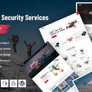 Gogrin - Drone & Security WordPress Theme