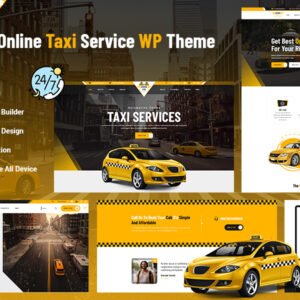 Gogrin - Online Taxi Service WordPress Theme