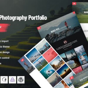 Gogrin - Personal Photography Portfolio WordPress Theme