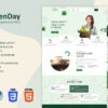 Greenday - Agriculture & Gardening WordPress Theme