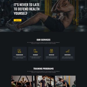 Gymistic - Gym Fitness Elementor WordPress Responsive Theme