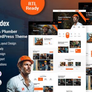 Handex - Handyman & Plumber Services WordPress Theme