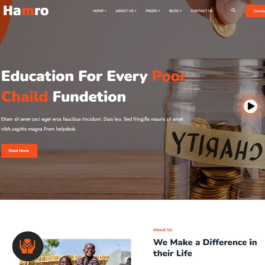Harmo - Churches and Charity WordPress Theme