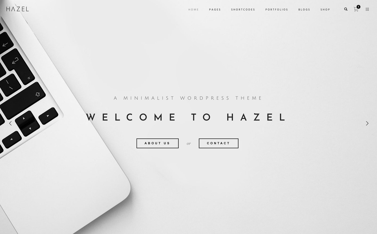 Hazel - Clean Minimalist Multi-Purpose WordPress Theme