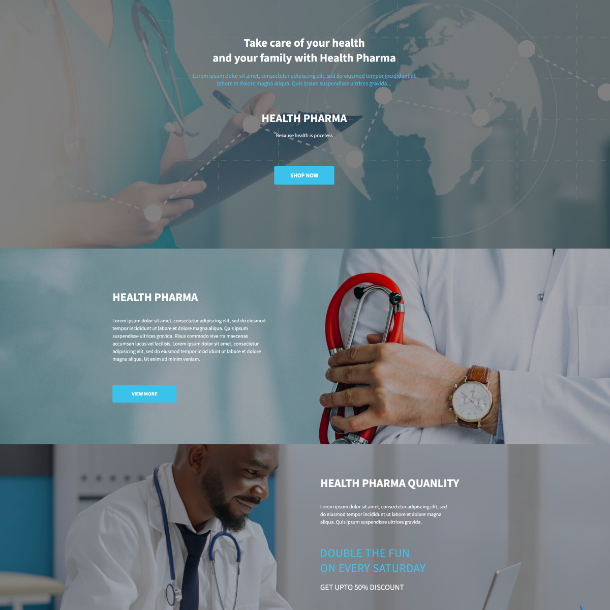 Health Pharma – Elementor Medicine Shop & Clinic WordPress Theme