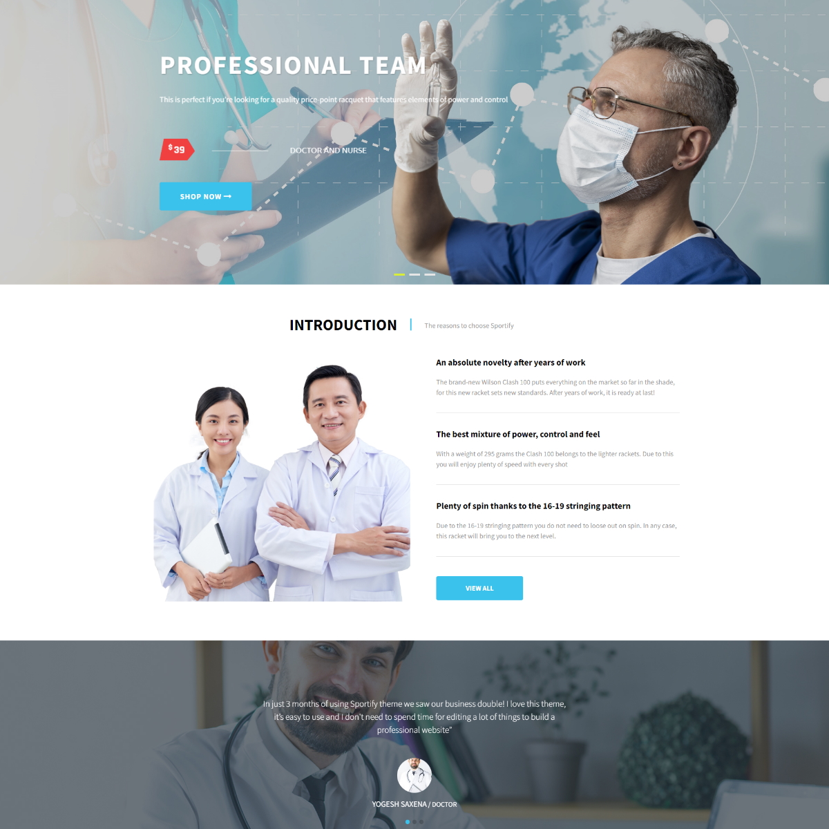Health Pharma – Elementor Medicine Shop & Clinic WordPress Theme
