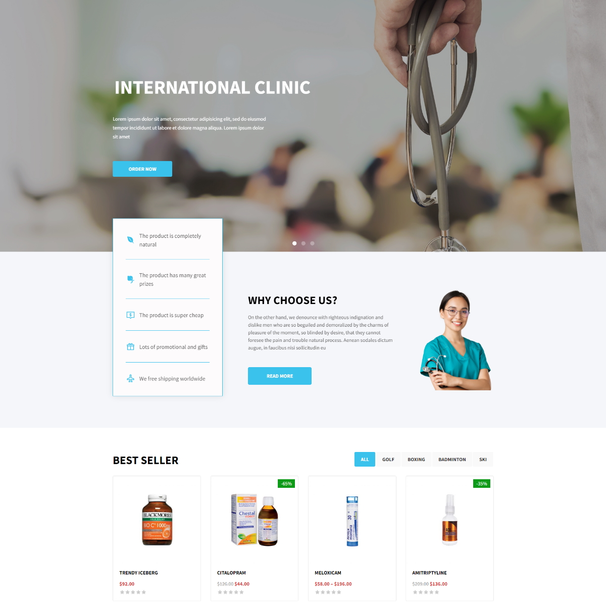 Health Pharma – Elementor Medicine Shop & Clinic WordPress Theme