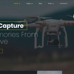Helicom - Drone and Copter WordPress Theme