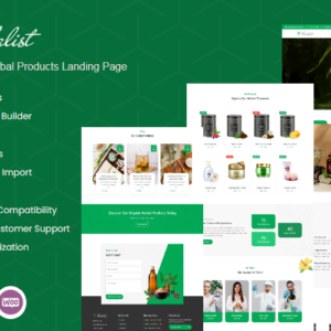 Herbalist - Ayurved and Herbal Products WordPress Theme