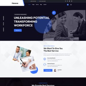 Hesoce - Human Resources & Recruiting WordPress Theme