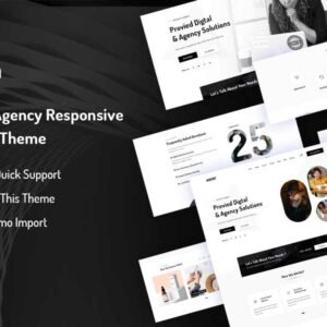 Hogion Minimal & Agency Responsive WordPress Theme